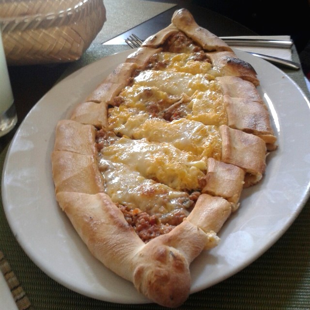 Pizza arabe 
