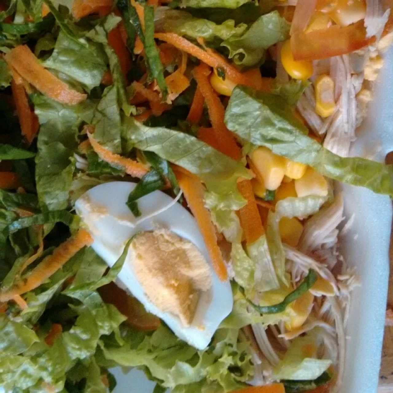 Ensalada de pollo