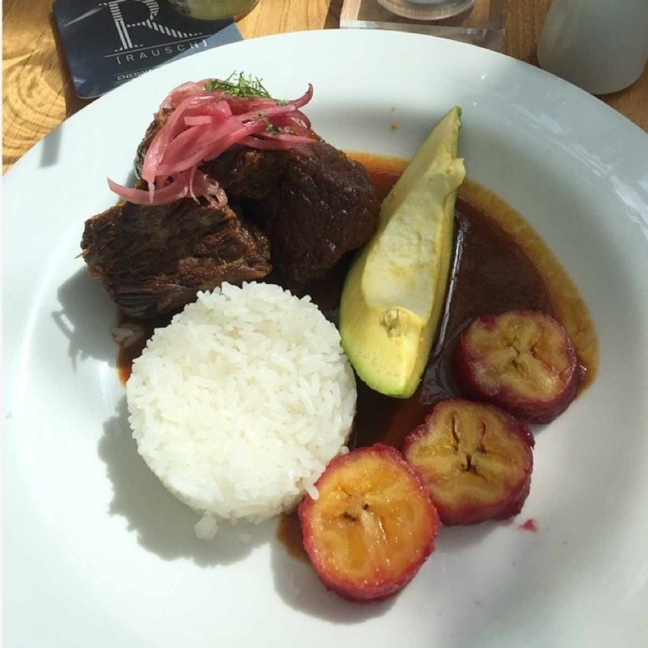 Posta con platanitos tentación