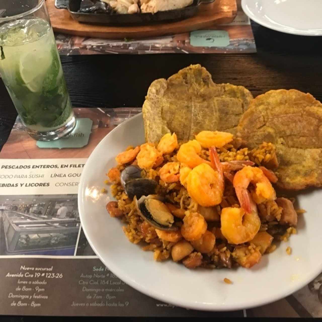 Paella Coctel del Mar Marinera