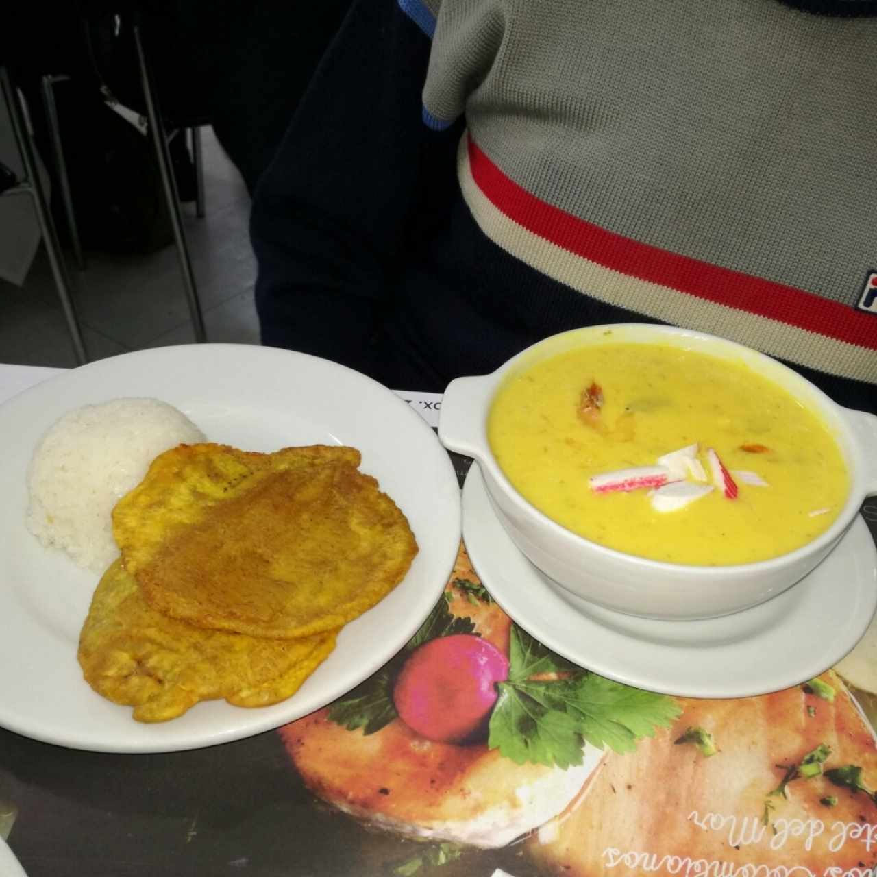 Cazuela de mariscos