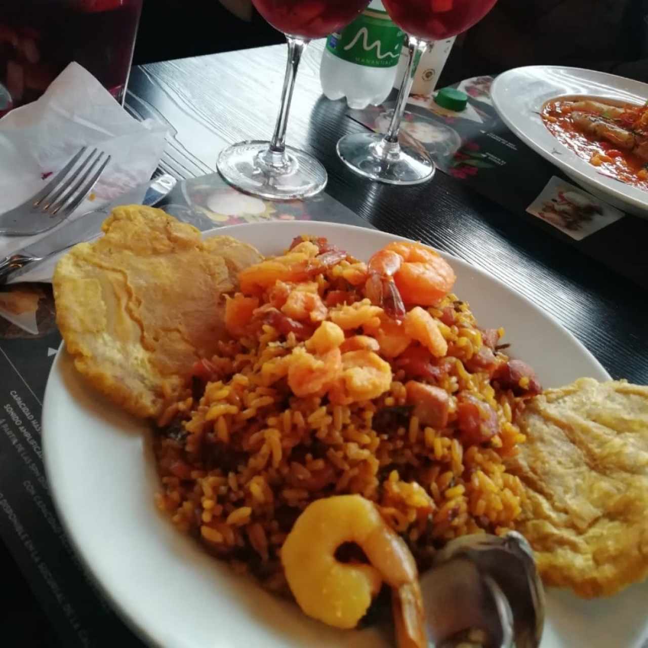 paella de mariscos