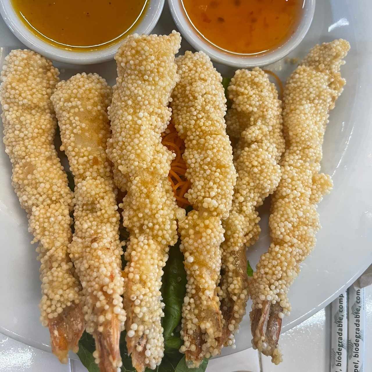 Langostinos arare 