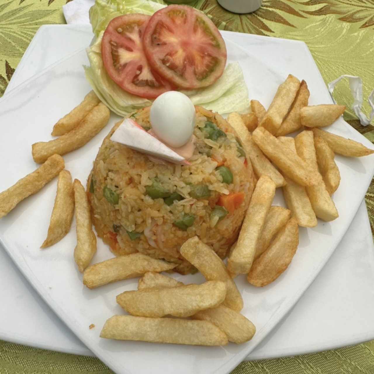 Arroz con camaron 