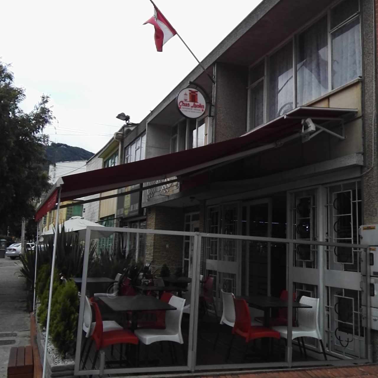 Fachada del restaurante