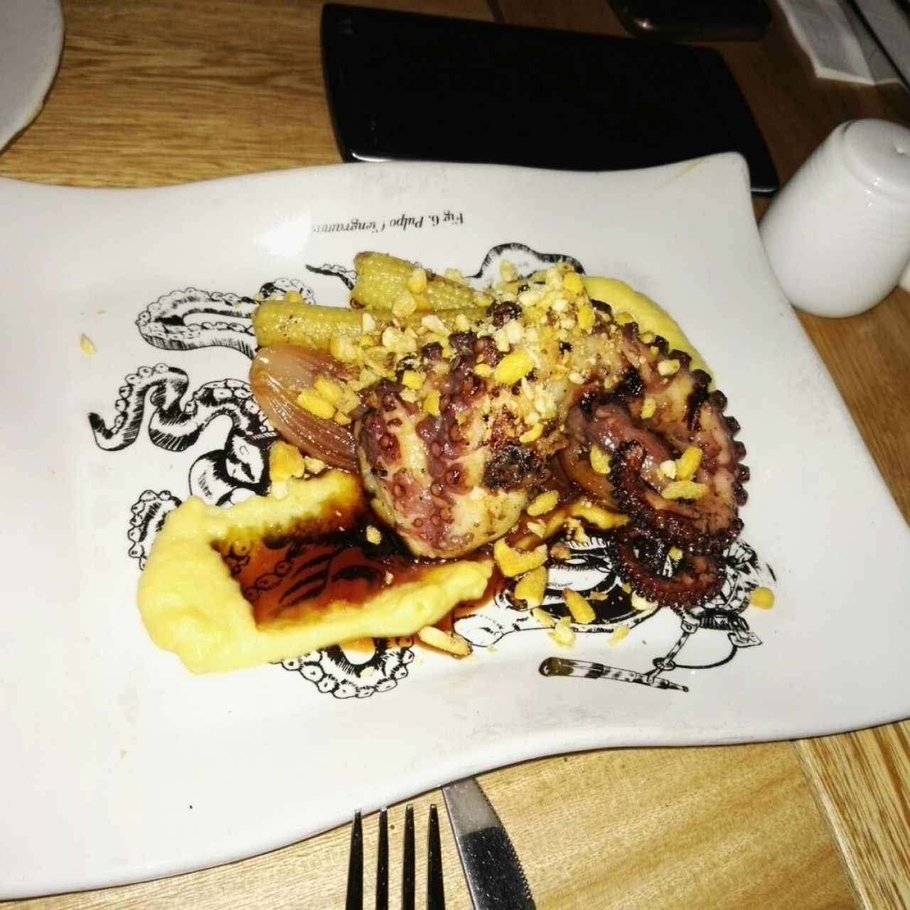 pulpo a la parrilla