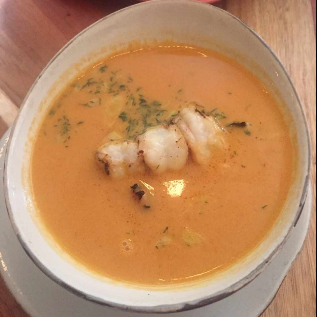 Cremoso de Langostinos