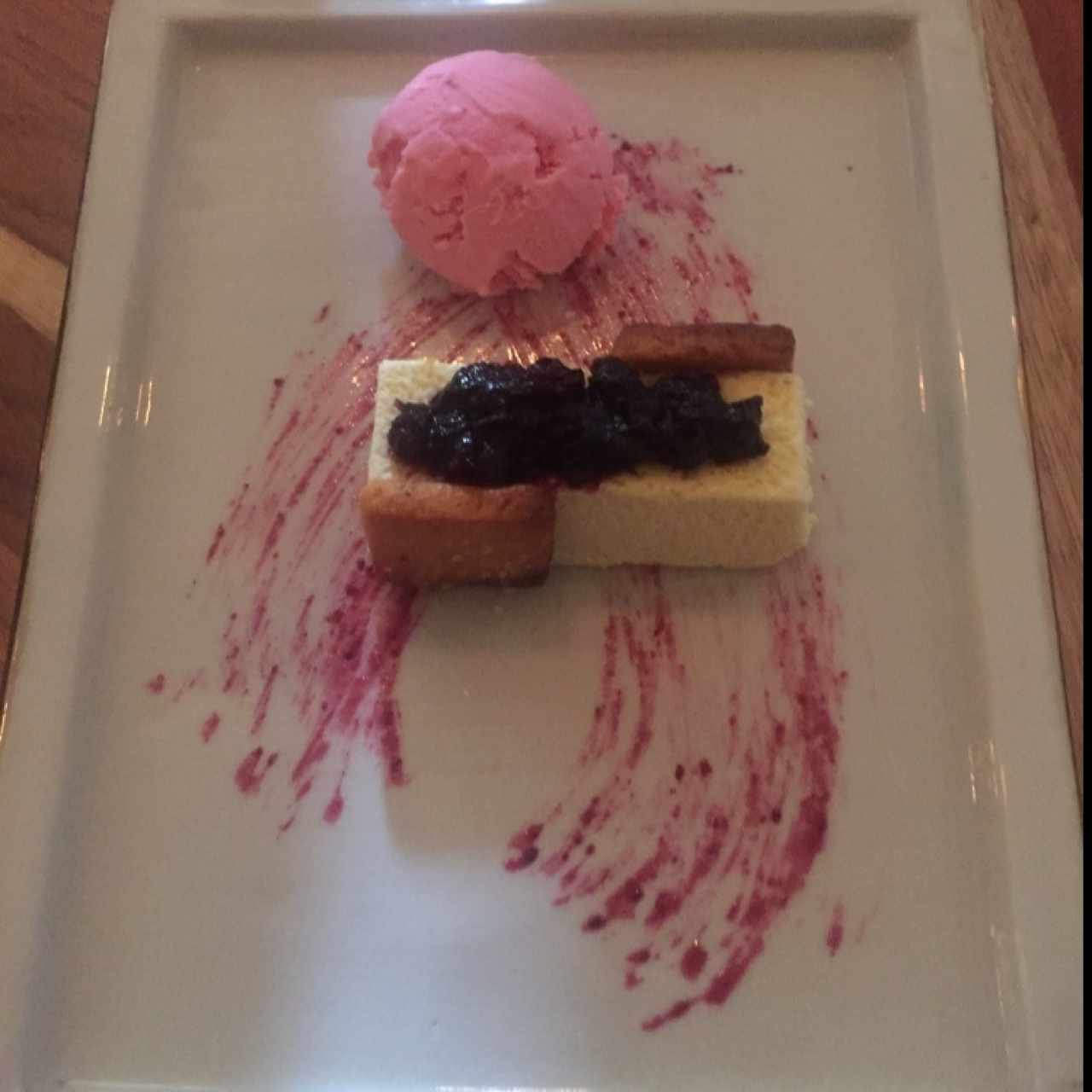 Cheese cake queso azul