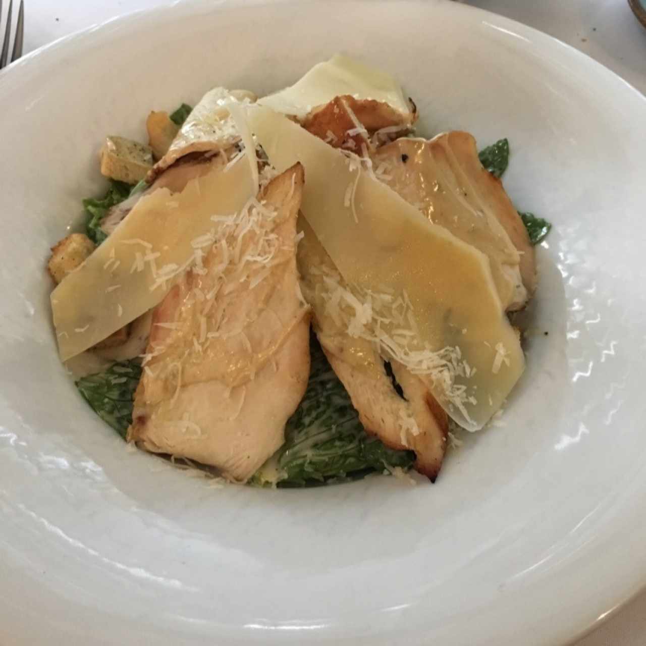 Ensalada Cesar con pollo