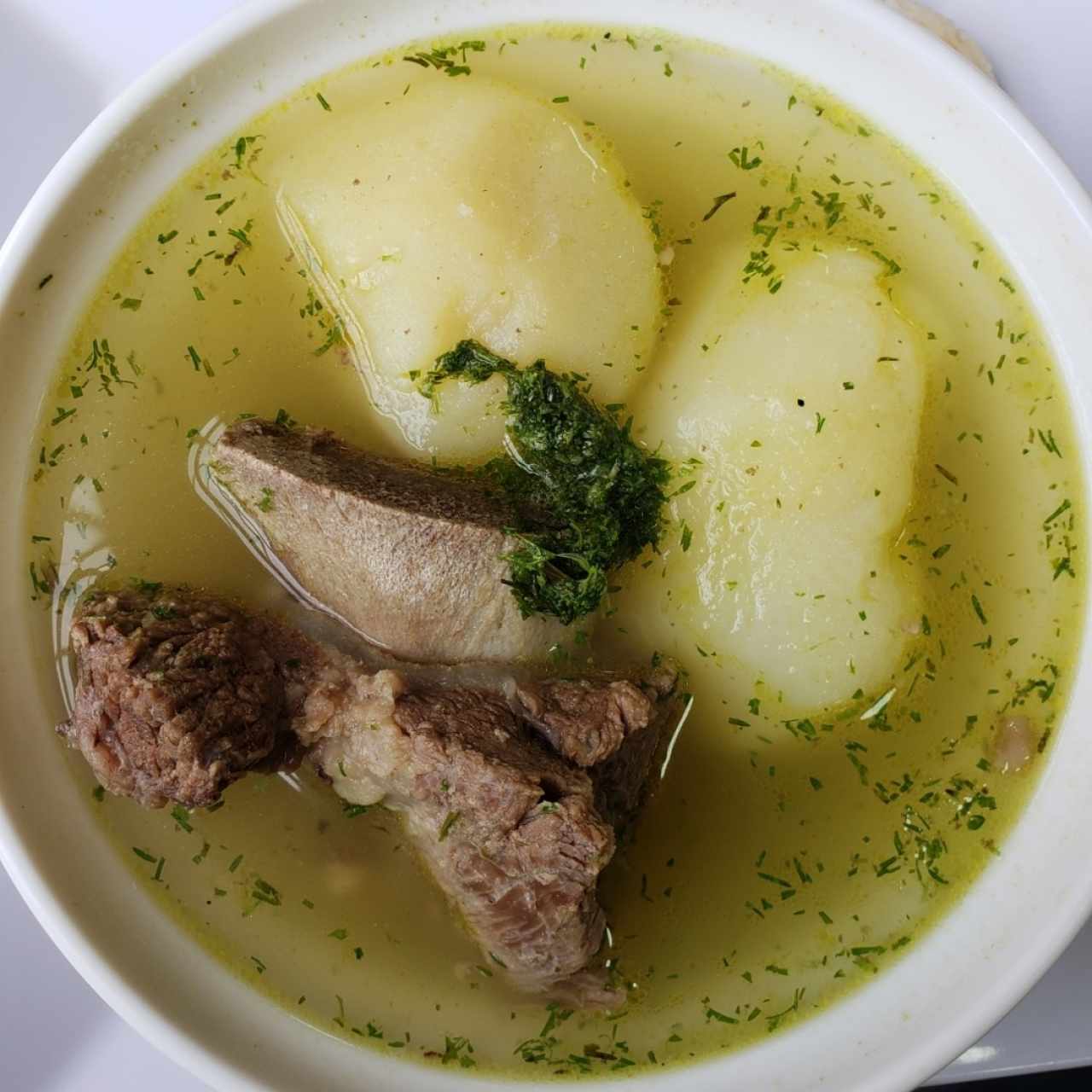 Caldo de costilla