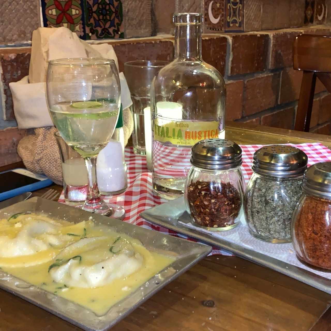 raviolis de Berenjena