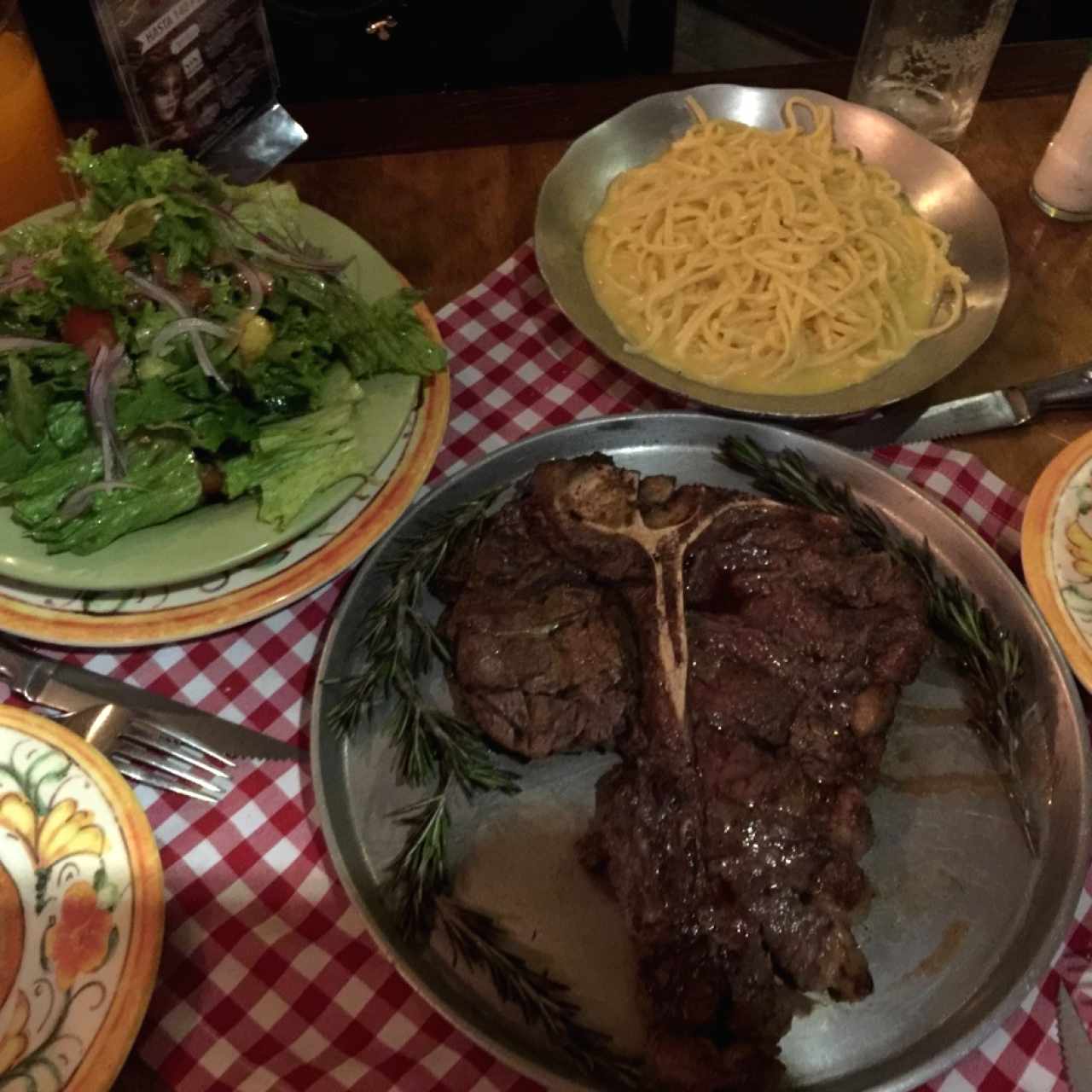 bisteca a la florentina para 3 personas