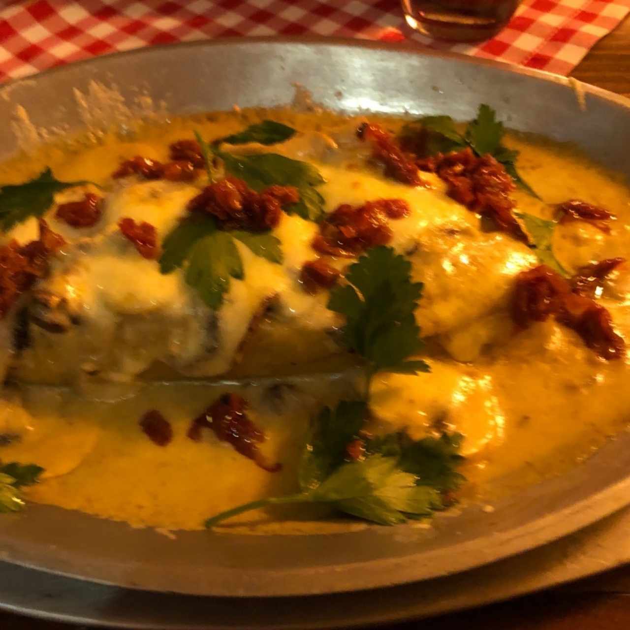 Cannelloni Ricotta y Champiñones