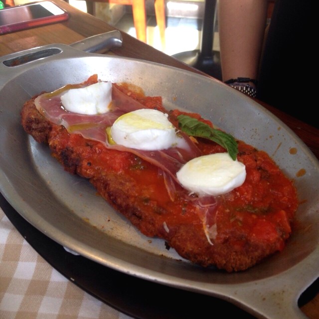 Milanesa de pollo
