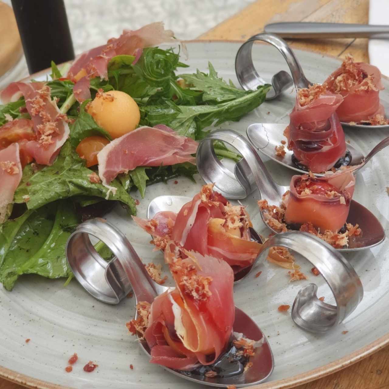 jamón y melón 
