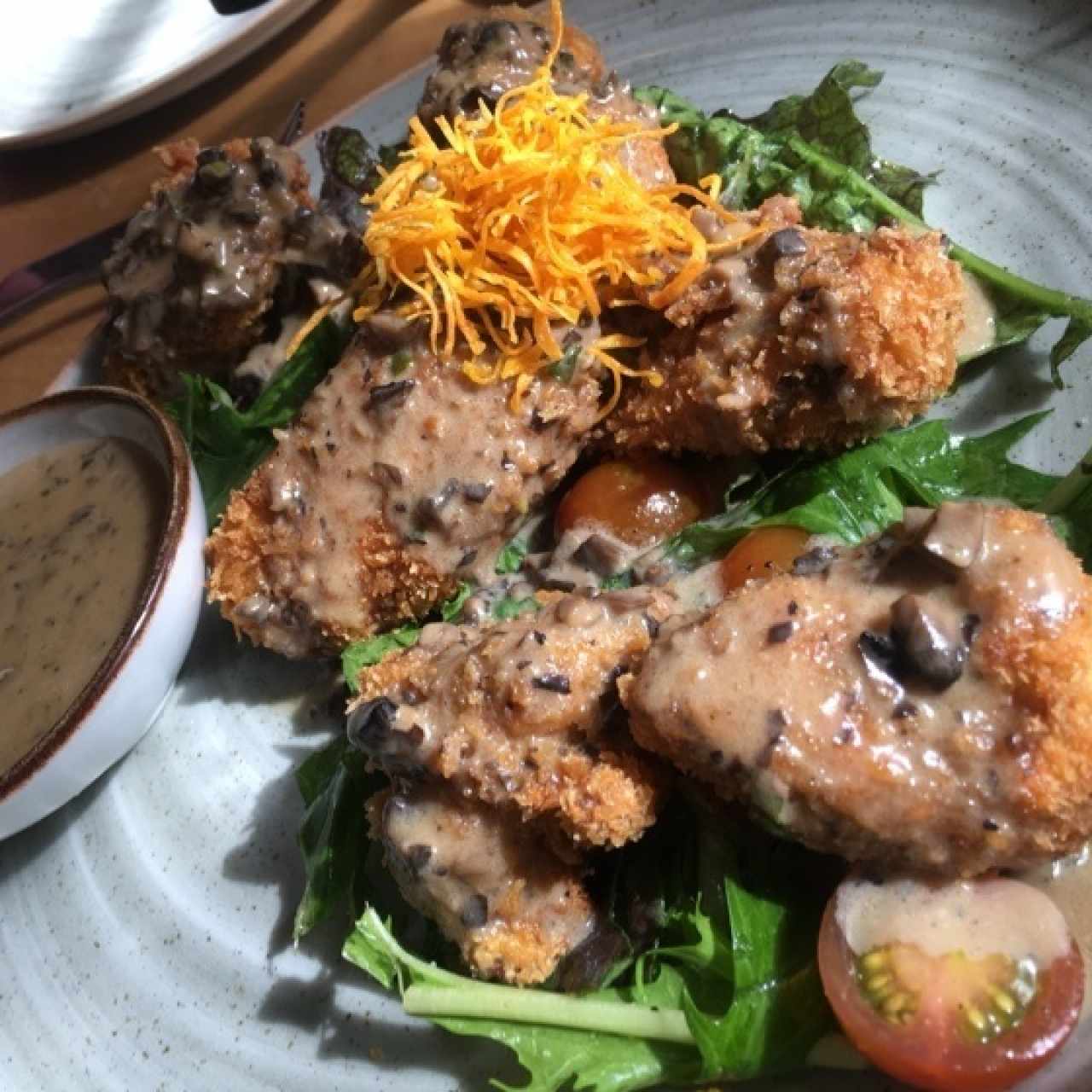 Vitello arrotolato con mascarpone e funghi