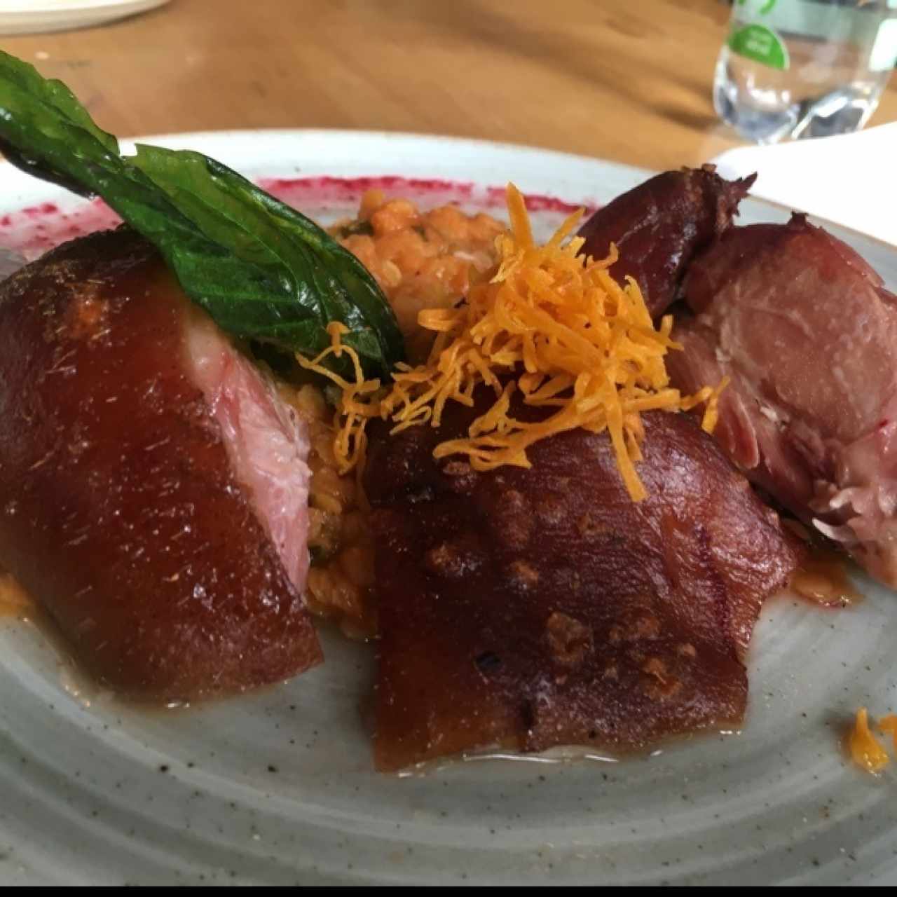 Stinco de maiale e lenticchie