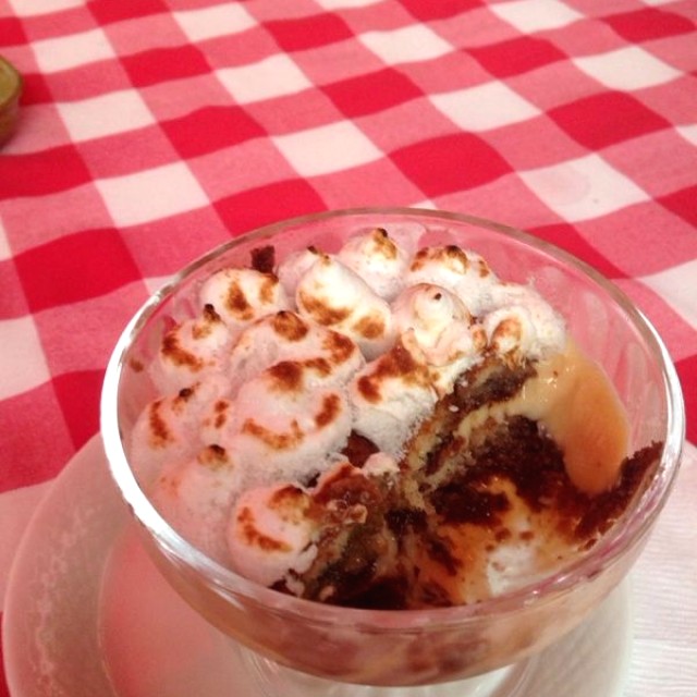 Postre parecido al tiramisu
