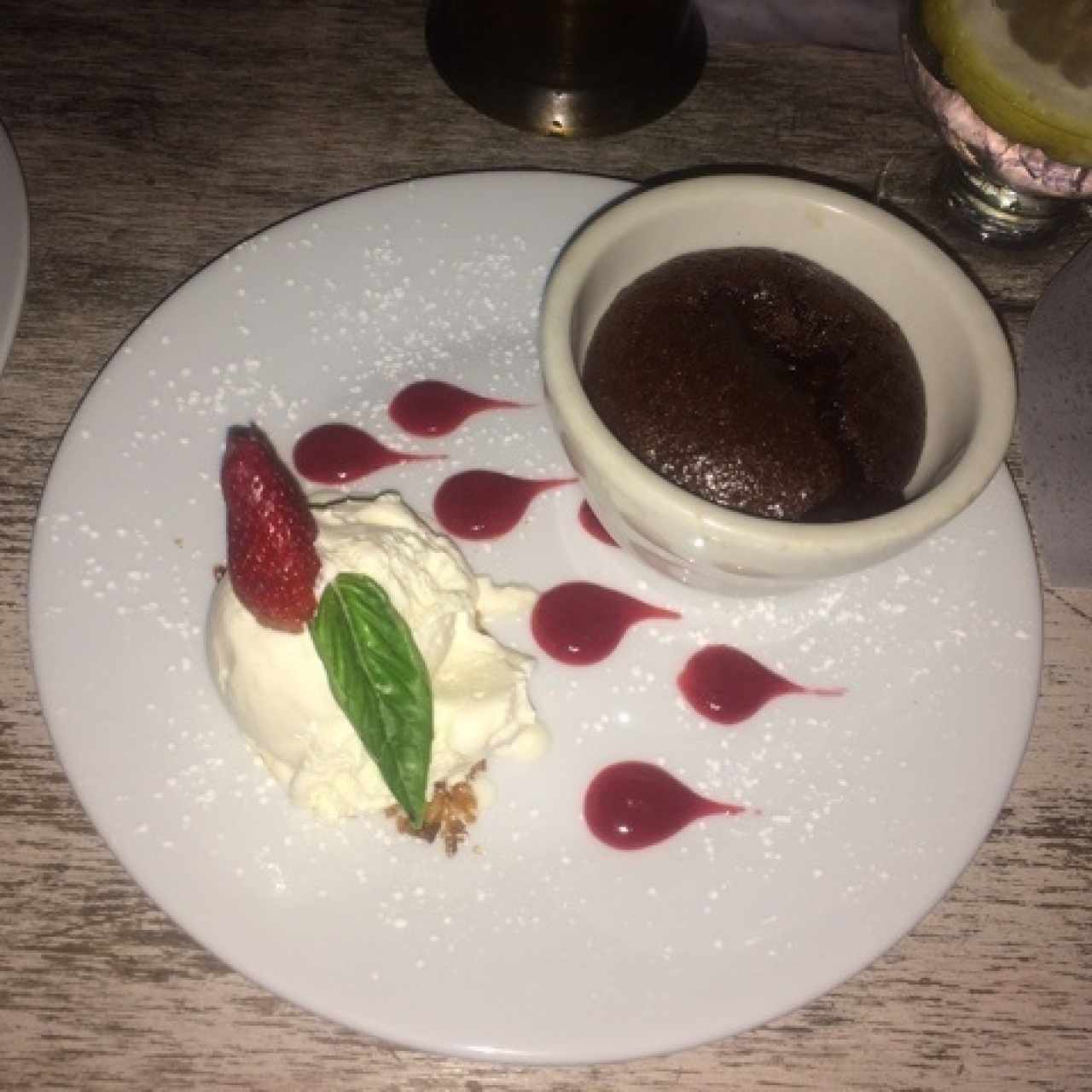 volcan de chocolate! 