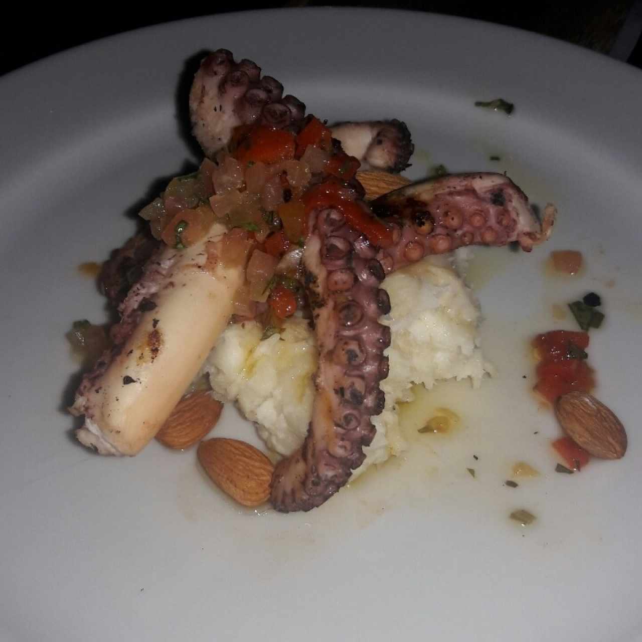 pulpo a la parrilla - entrada