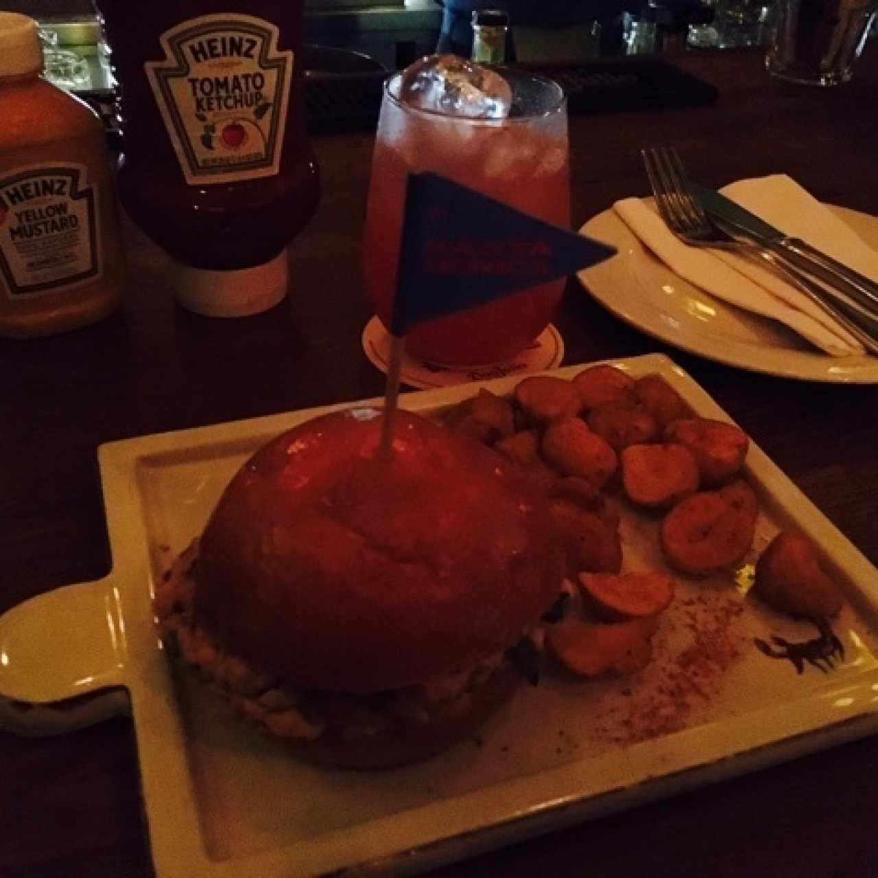 Hamburguesa de Salmón 