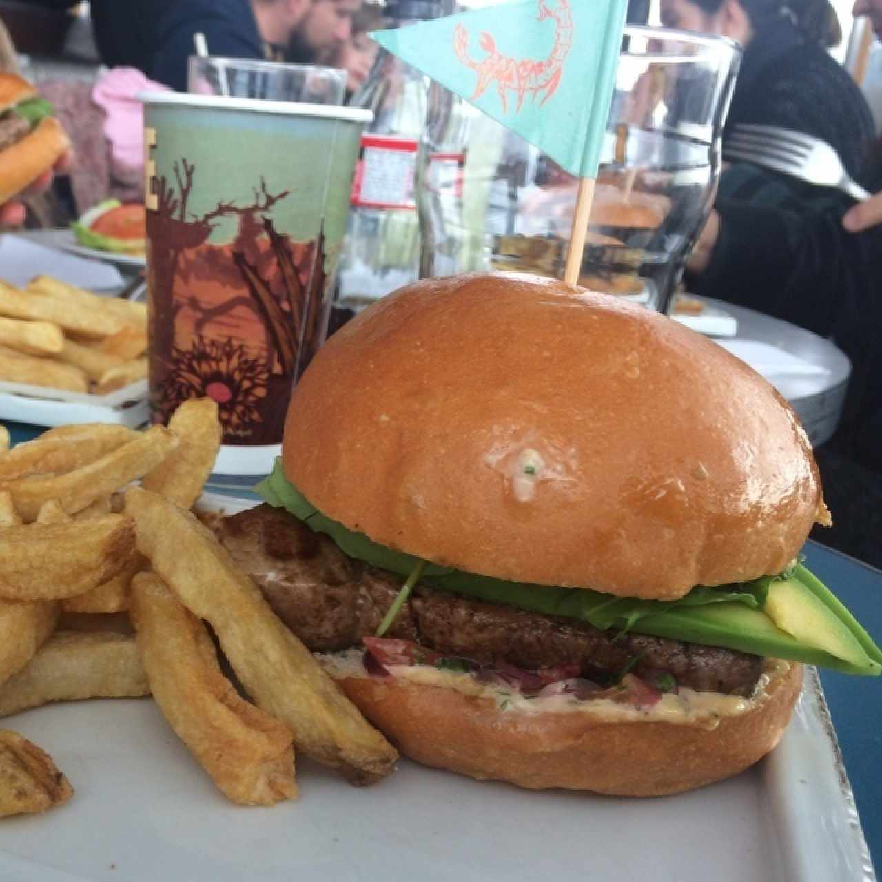 hamburguesa de Atun