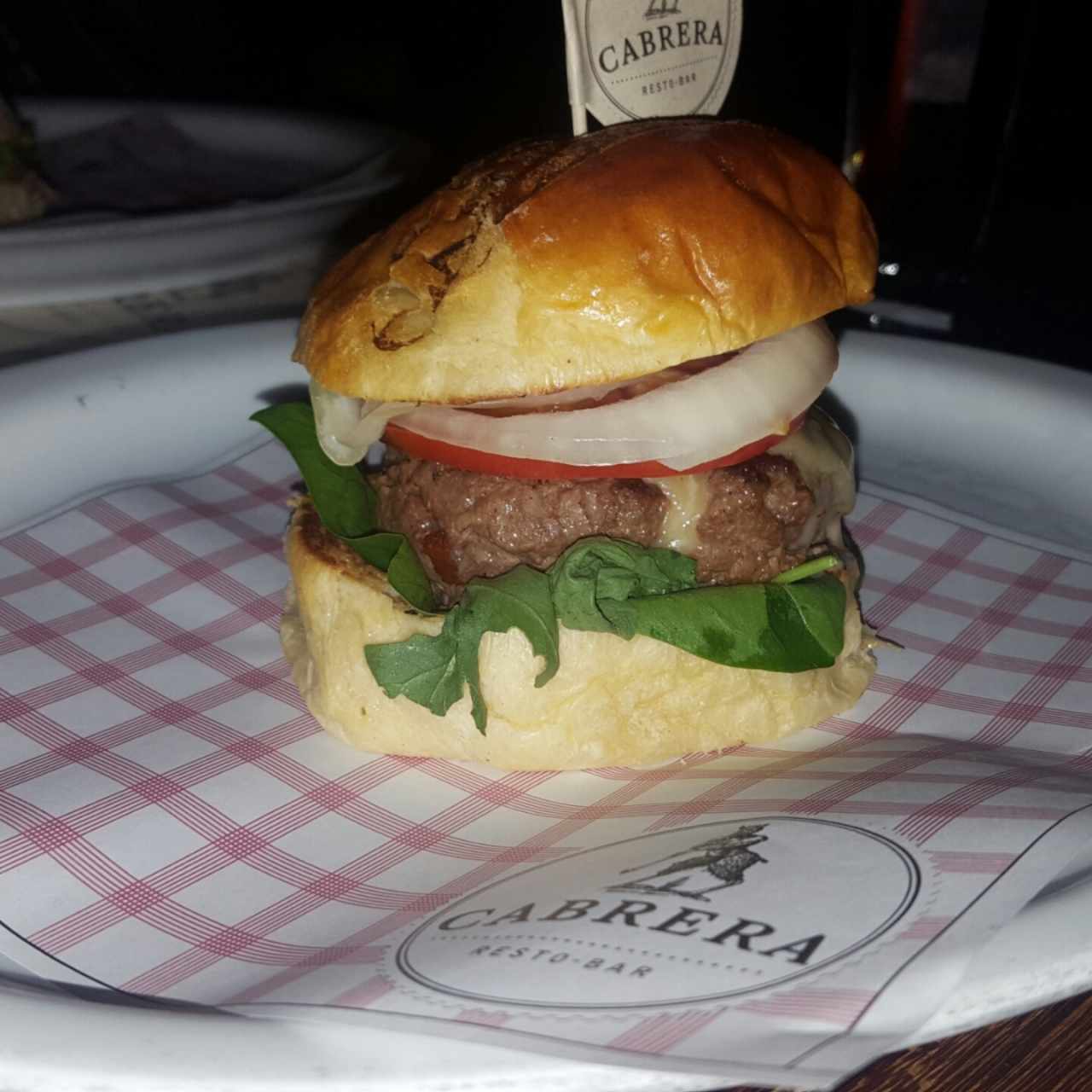 hamburguesa clásica 