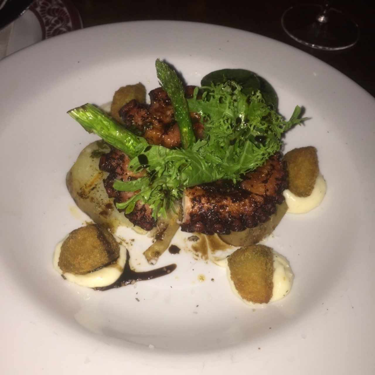 Pulpo a la parrilla