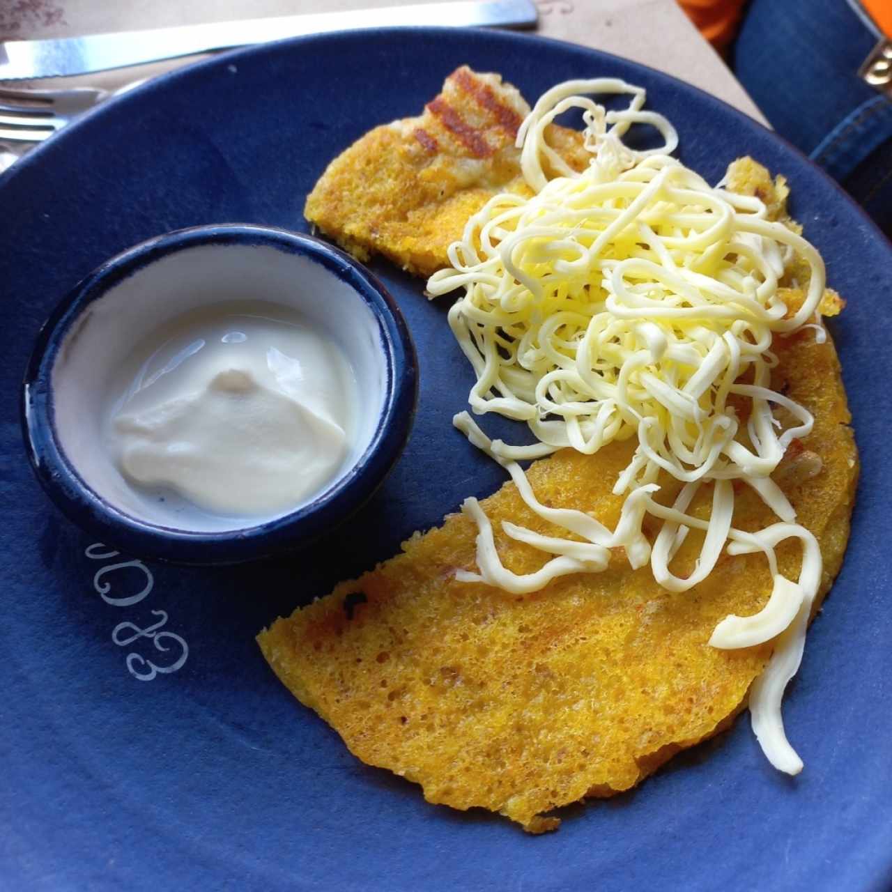 Arepa de chocolo