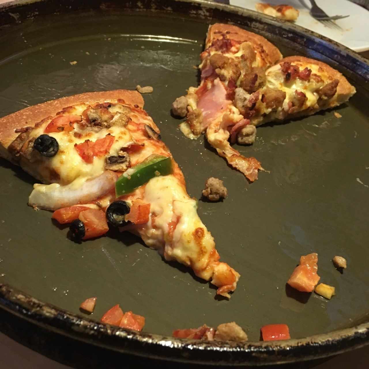 Meat lovers y Veggie lovers.
