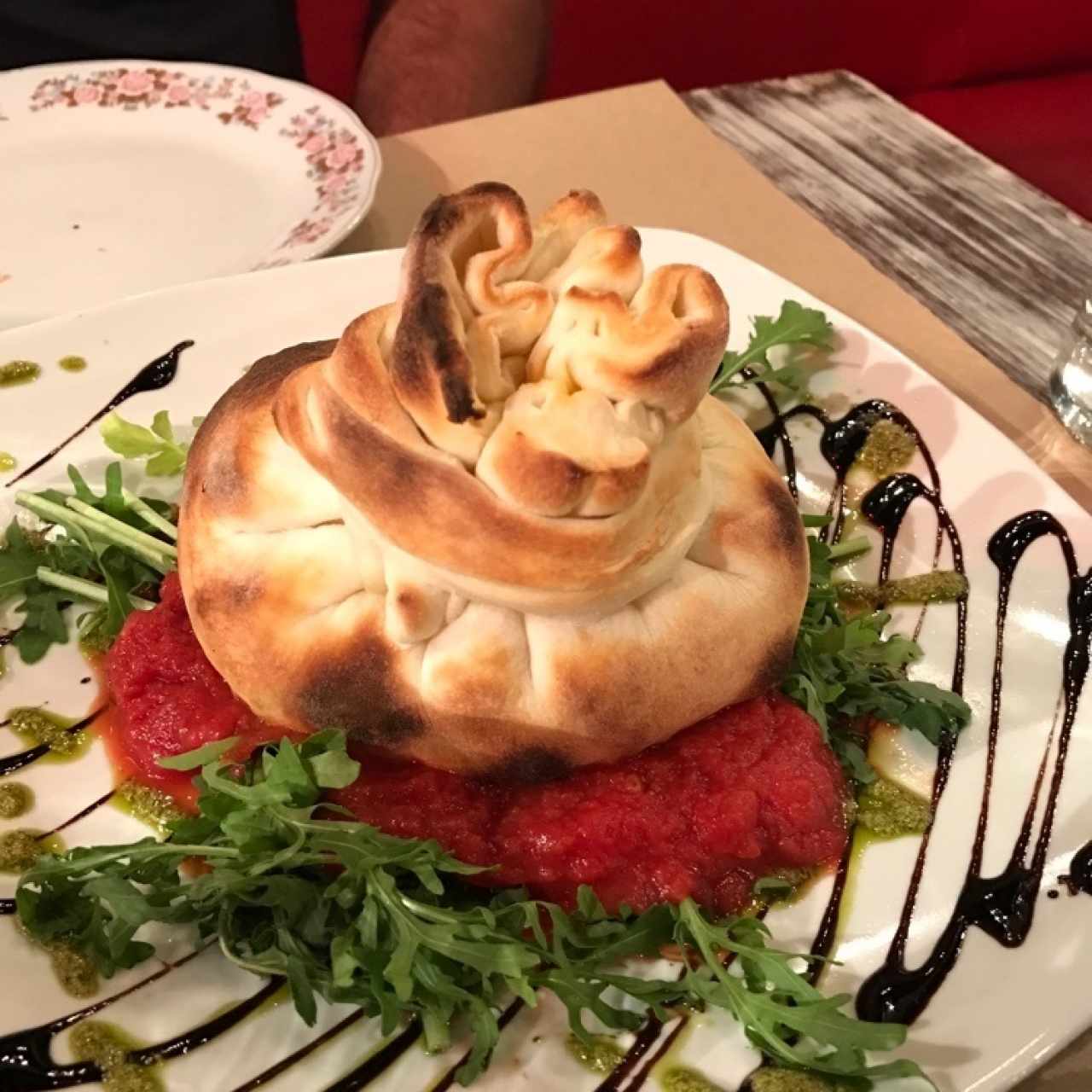 burrata al horno
