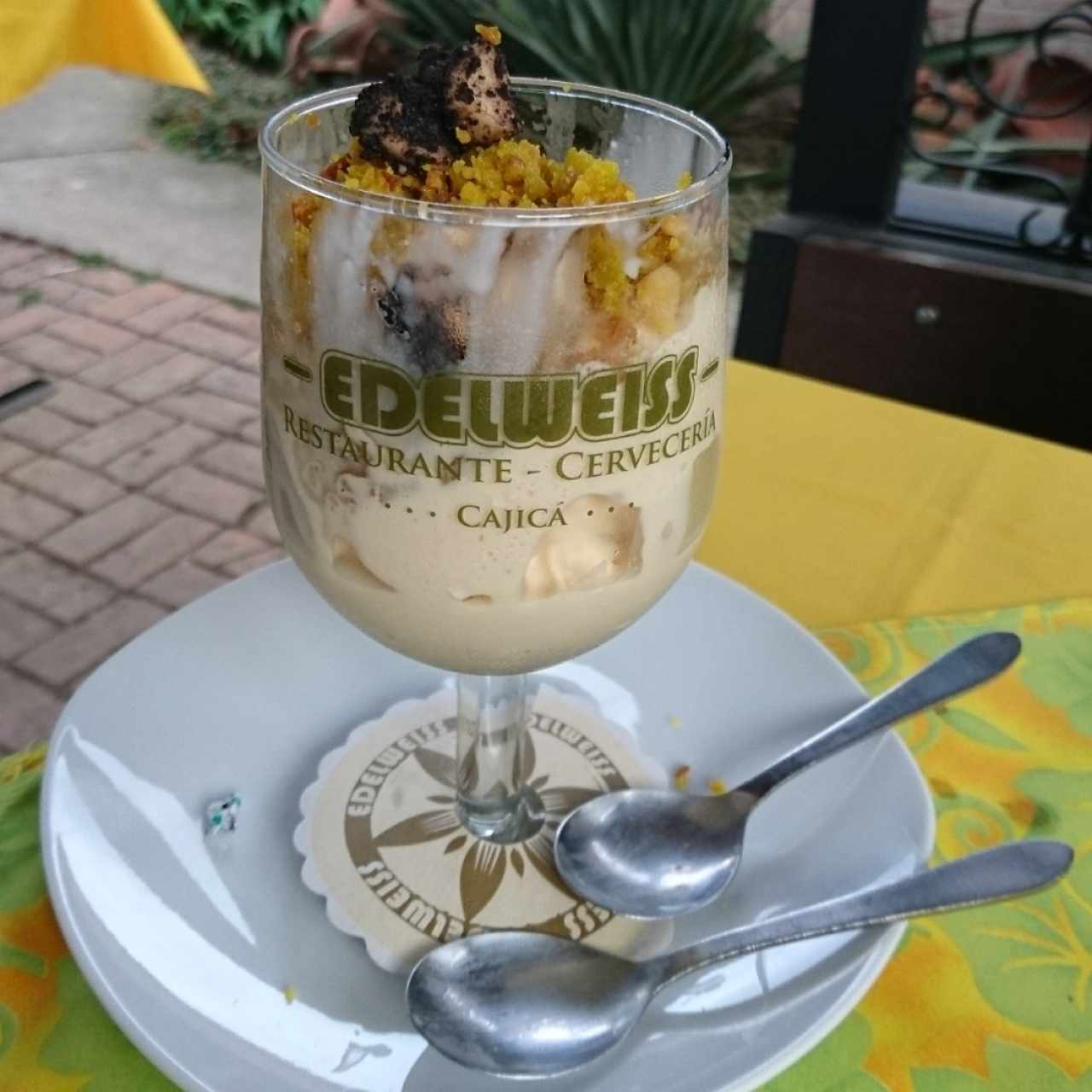 Biergarten helado de cerveza 