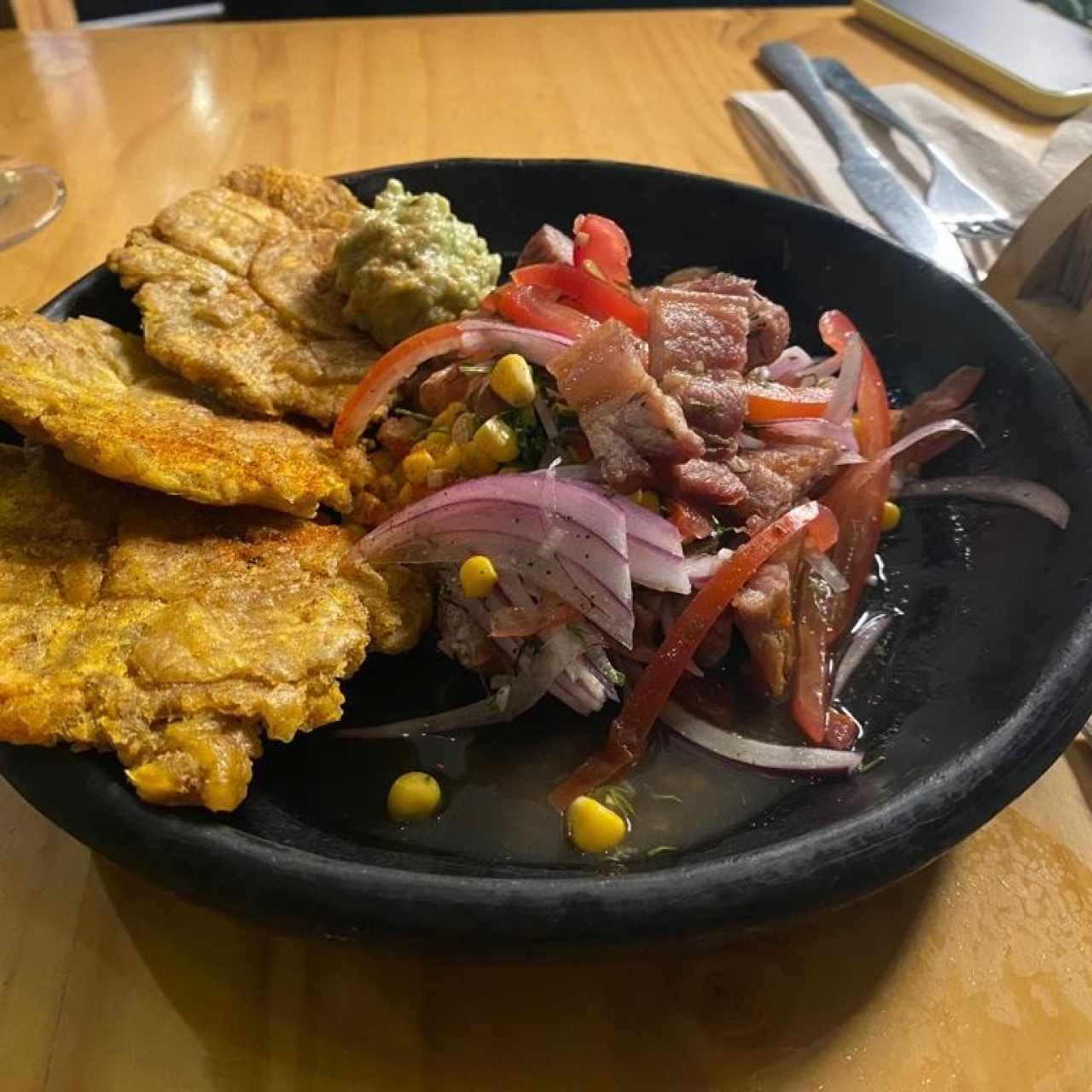 Ceviche de chicharrón