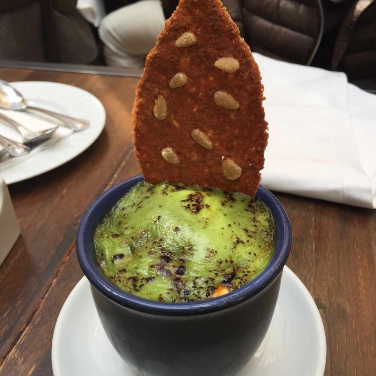crema de pistachos