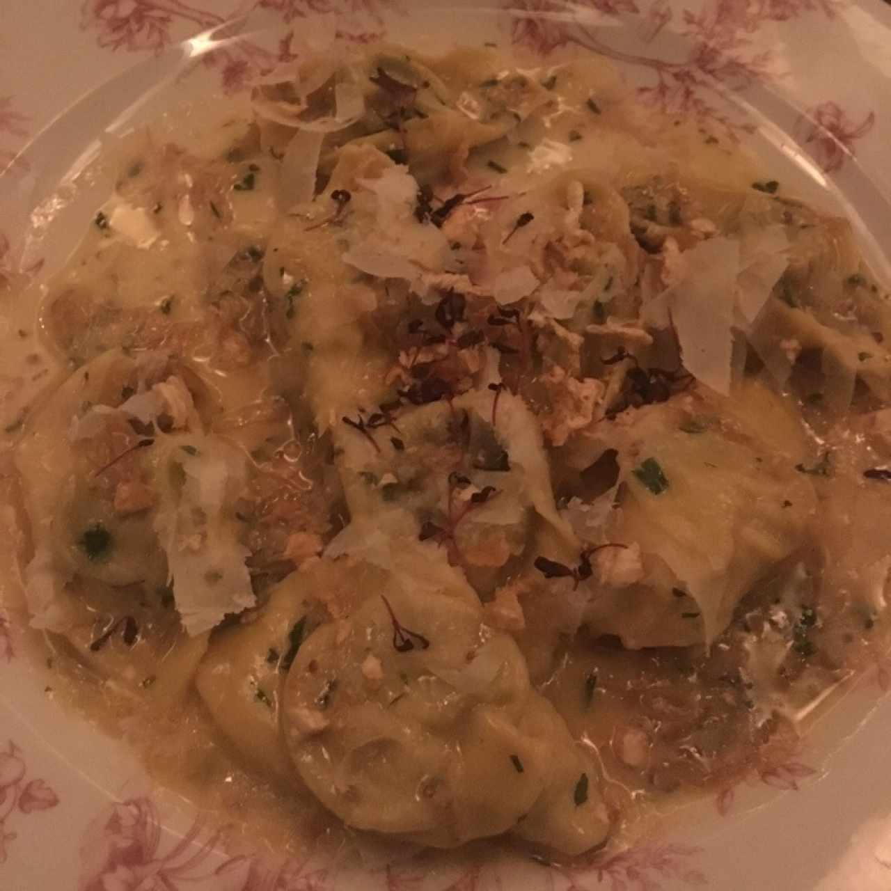 Tortellinis de res ahumada