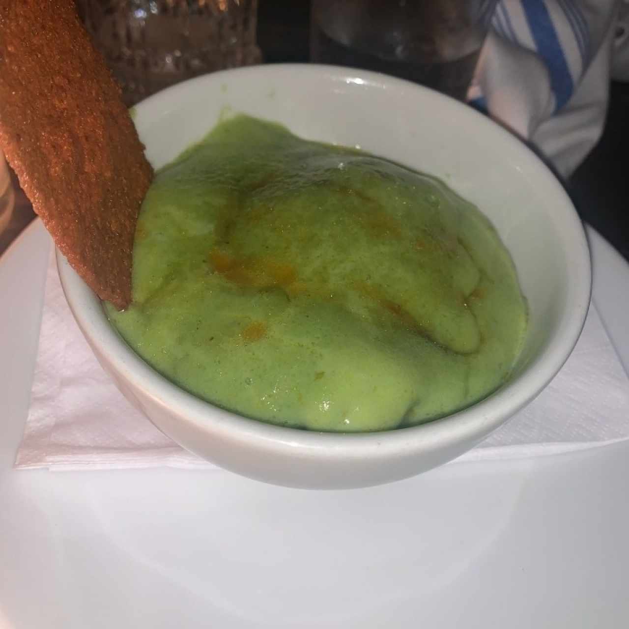 Postre de pistacho