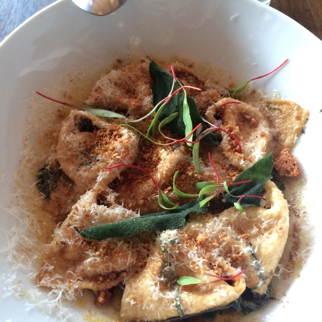 Tortelloni de ahuyama 