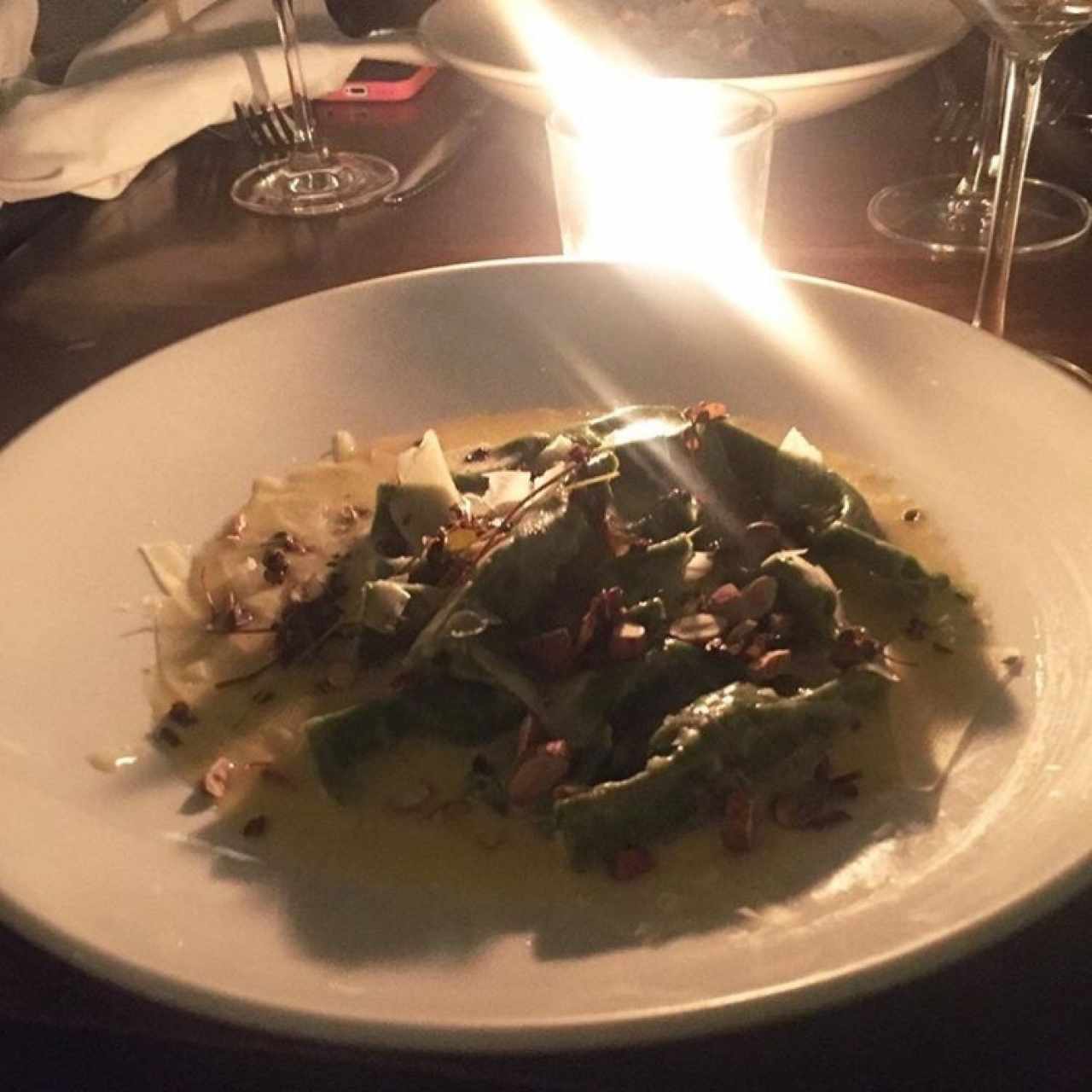 Ravioli de cangrejo