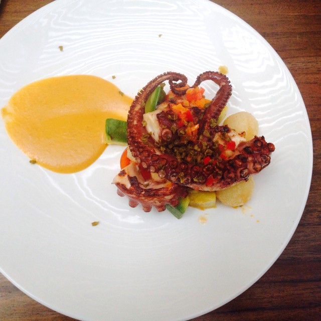 Pulpo a la parrilla