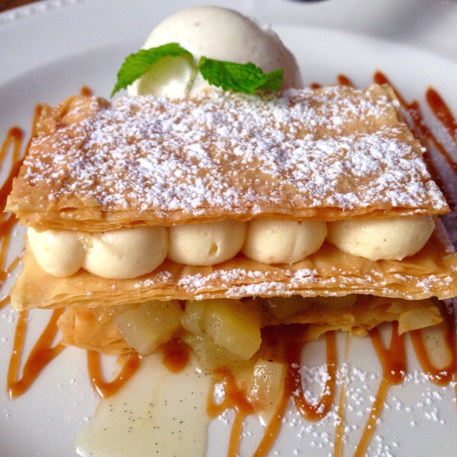 Napoleón de manzana