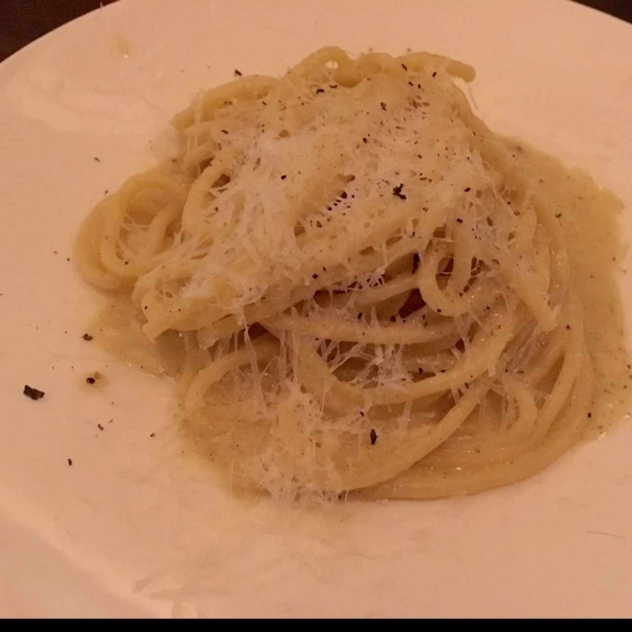 Spaghetti Cacio e Pepe