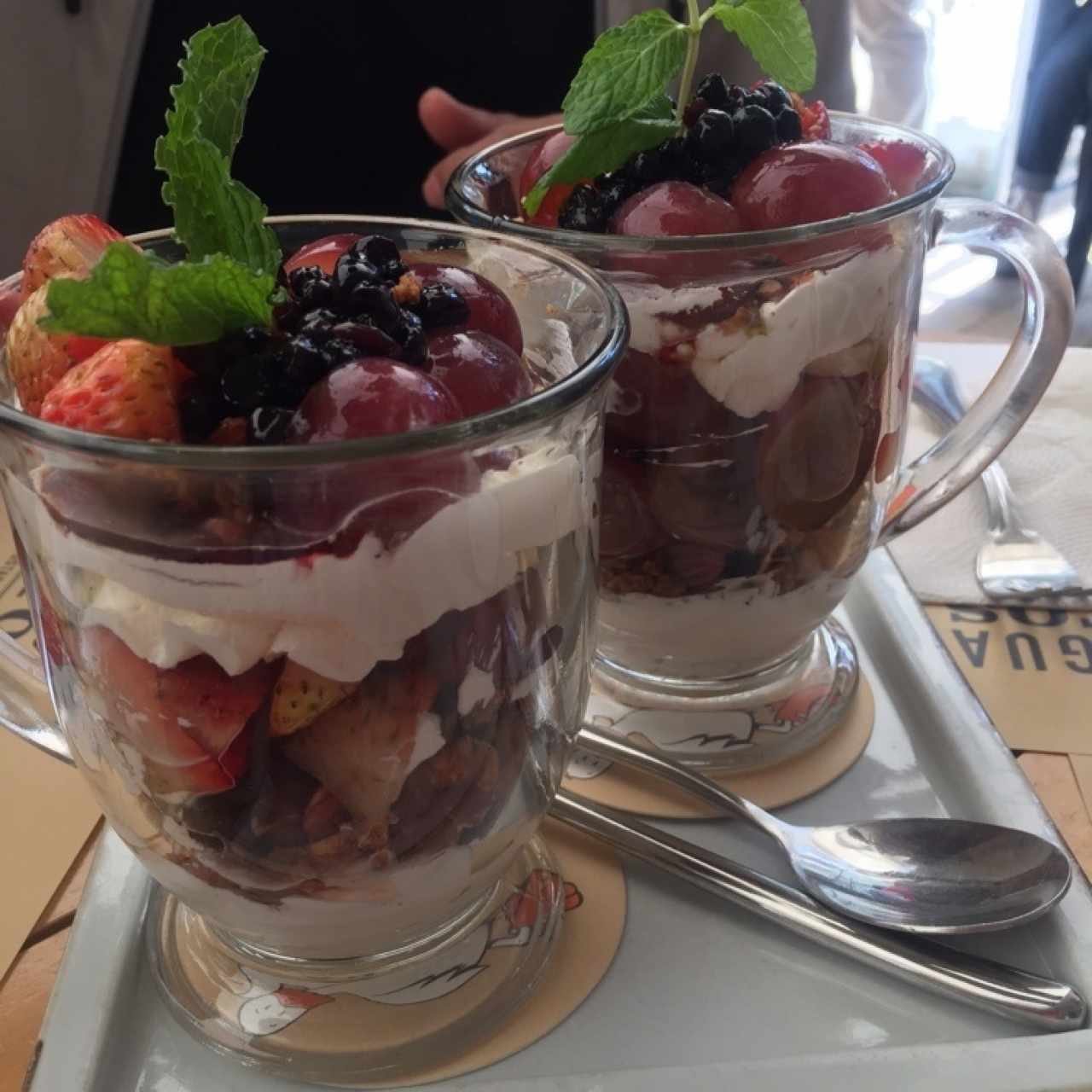 parfait frutos rojos 