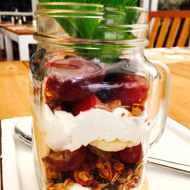 Granola frutos rojos 