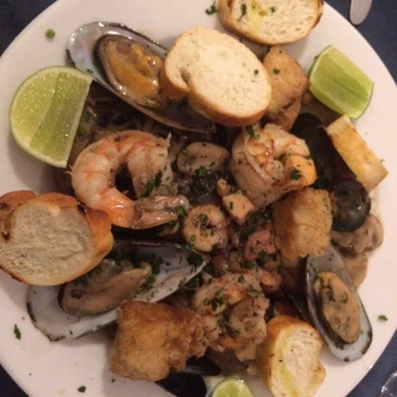 picada de mariscos