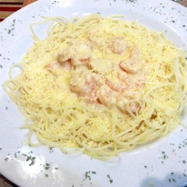Spaguetti con gambas