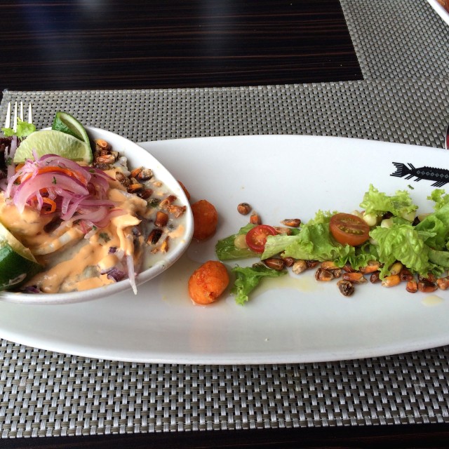 Ceviche de maricos 