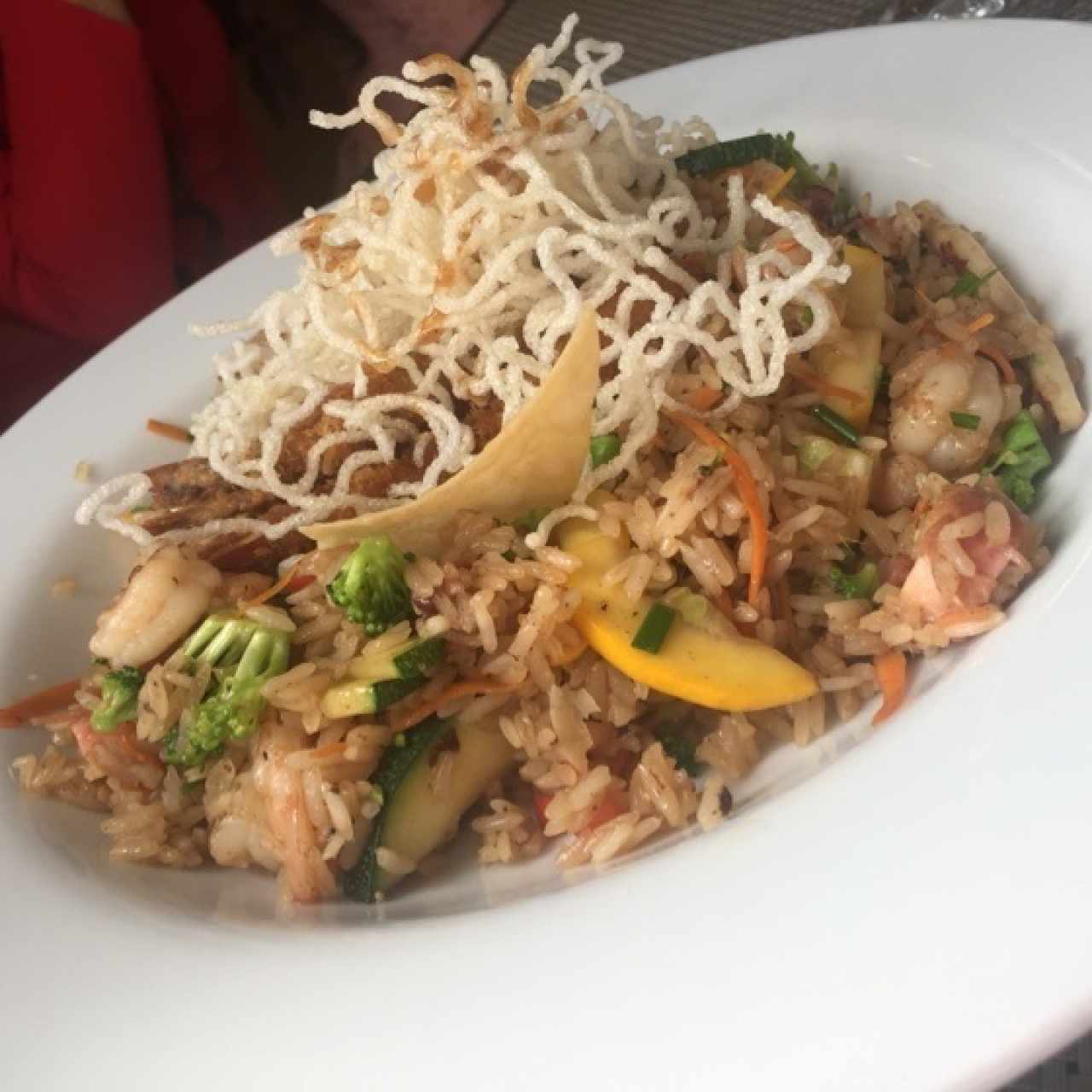arroz chaufa de mariscos 