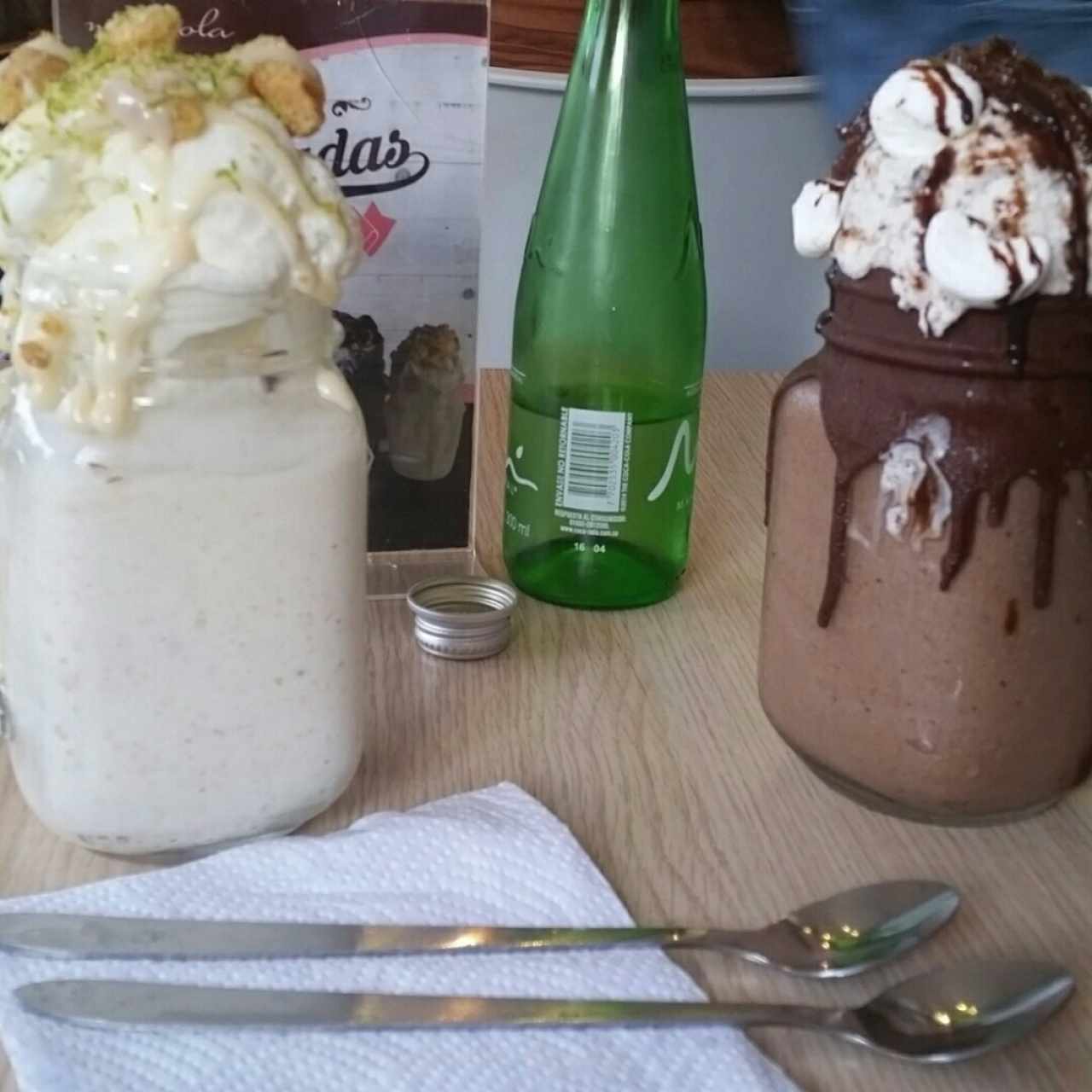 malteadas de pie de limón y ferrero