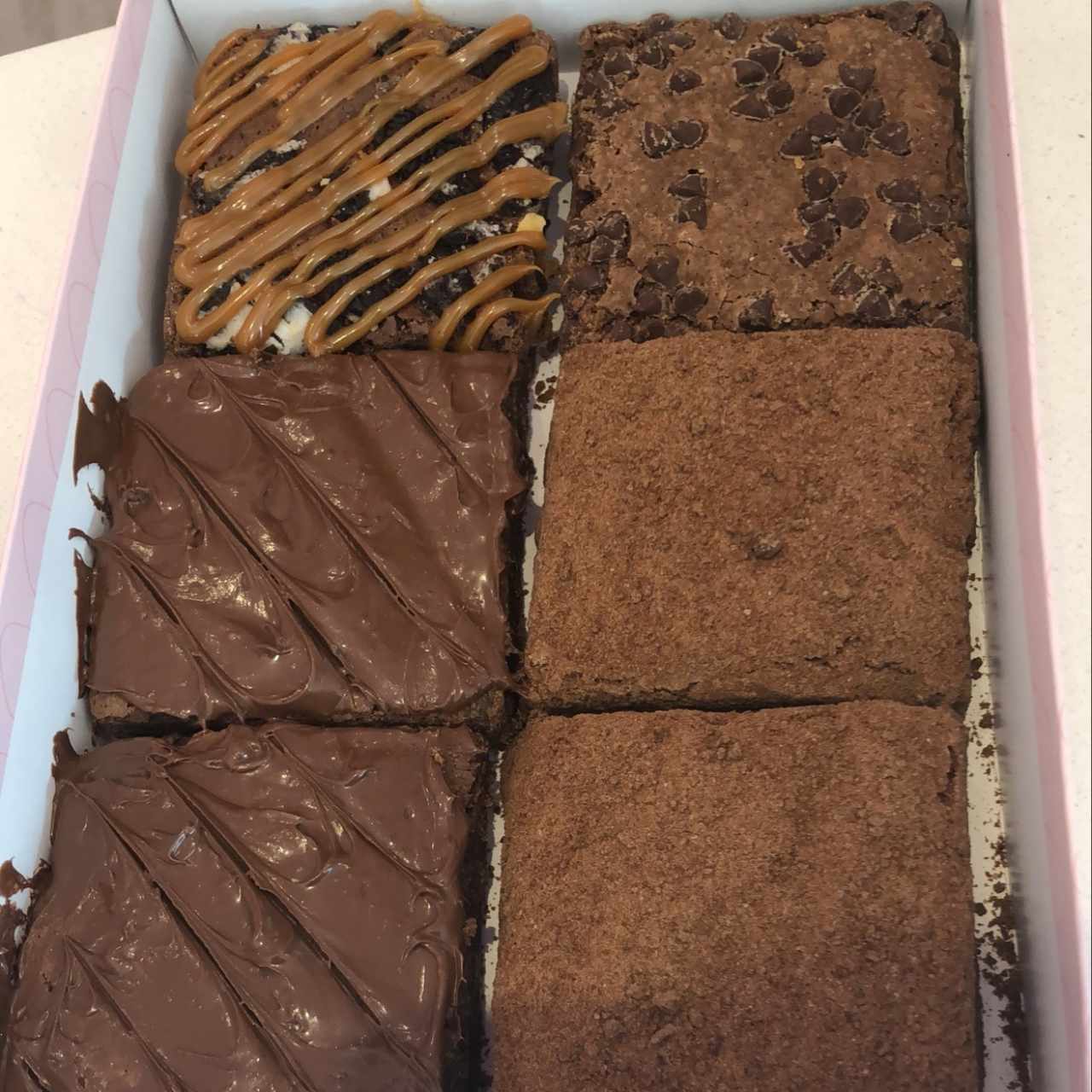 caja x6 de brownies