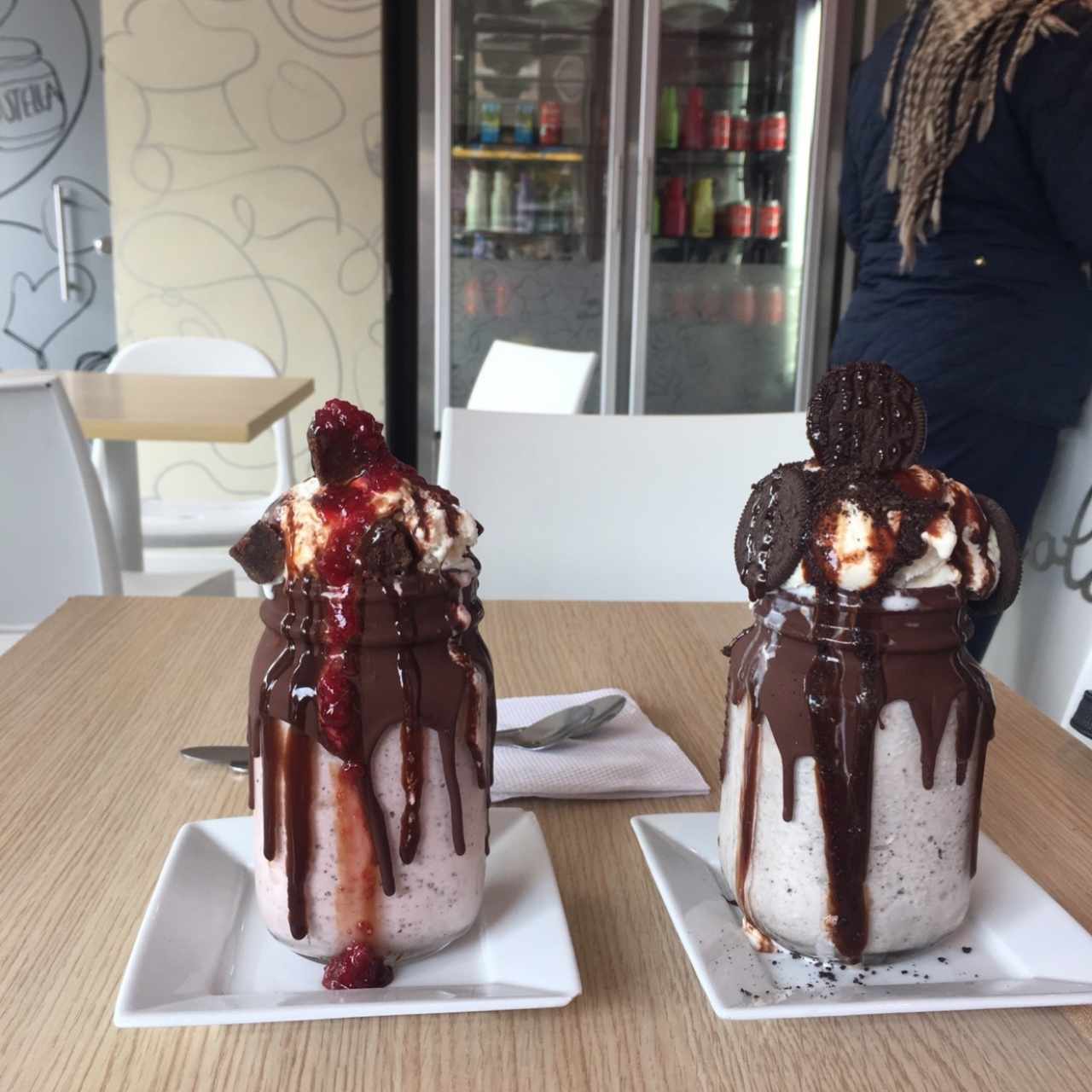 Malteadas, frutos rojos y oreo! 